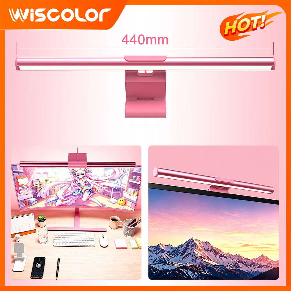 Pc Gaming Pink - Светодиодная лампа-монитор Smart Wifi RGB с
