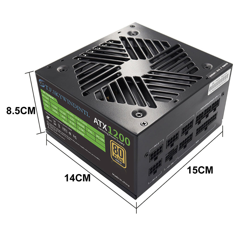 PCIE 5.0 1200 Вт Блок питания  – обзор и цена Pc Gaming Fullset