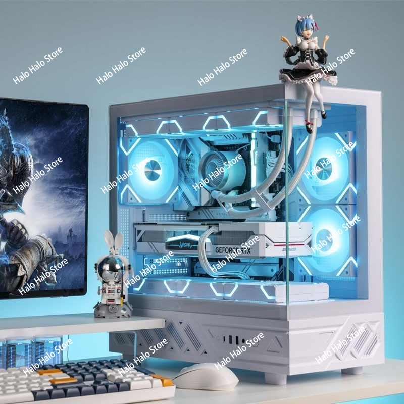 Белый корпус для ПК Seaview AT – обзор и цена Pc Gaming Liquid