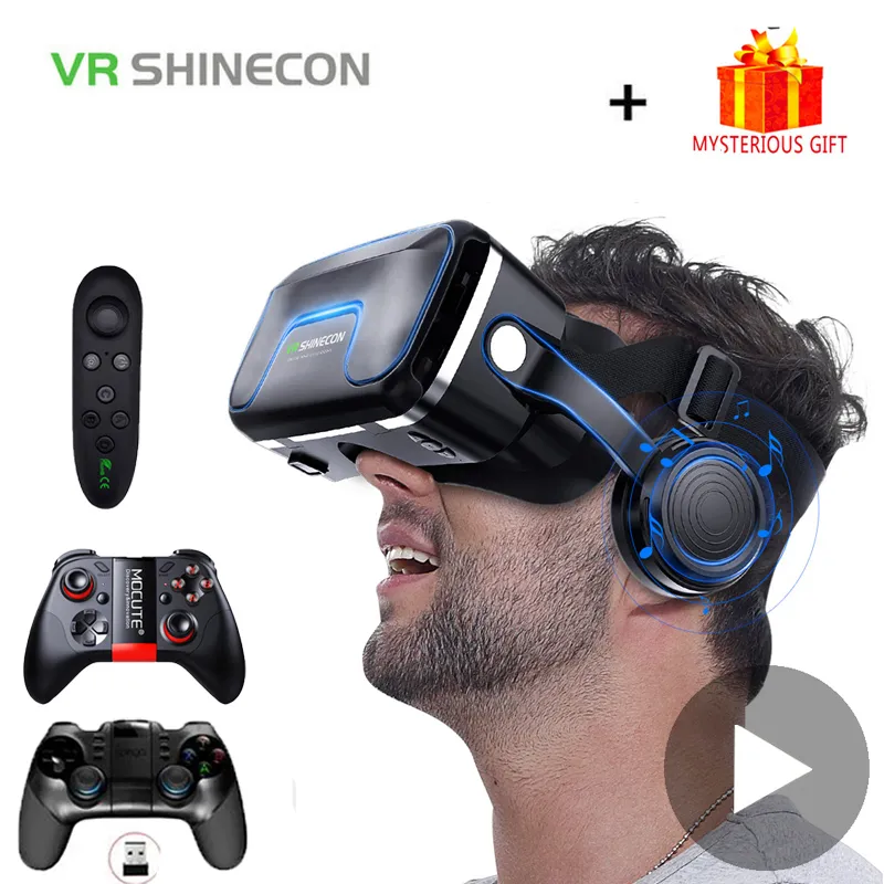VR Shinecon 10,0 шлем 3D очки  – обзор и цена Vr Headset Pc
