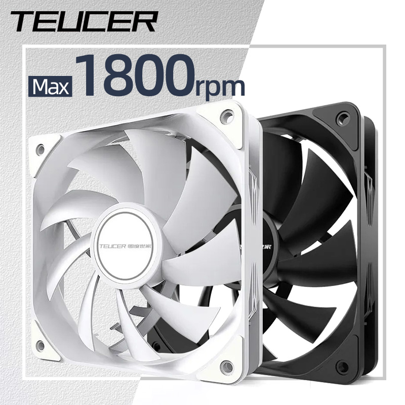 Вентилятор шасси Teucer 12 см, – обзор и цена Pc Water Cooling