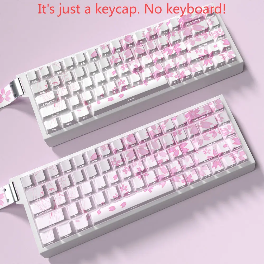 74 клавиши PBT Nakano Sanjiu,  – обзор и цена Pc Gaming Pink